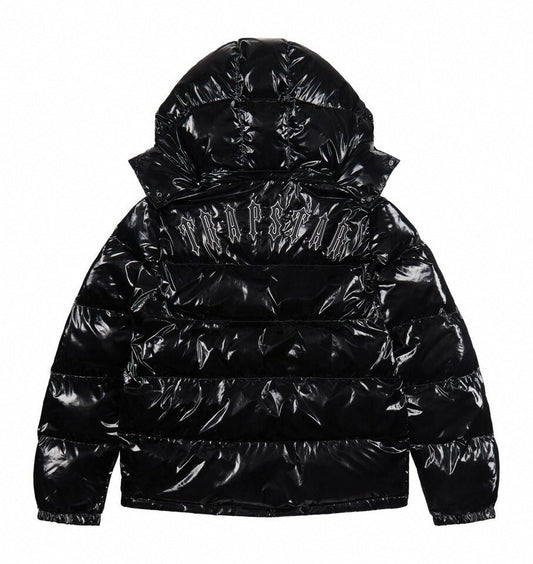 Trapstar Puffer Jacket Shiny Black