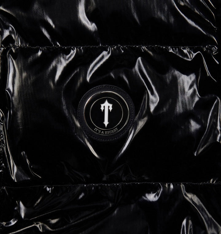 Trapstar Puffer Jacket Shiny Black