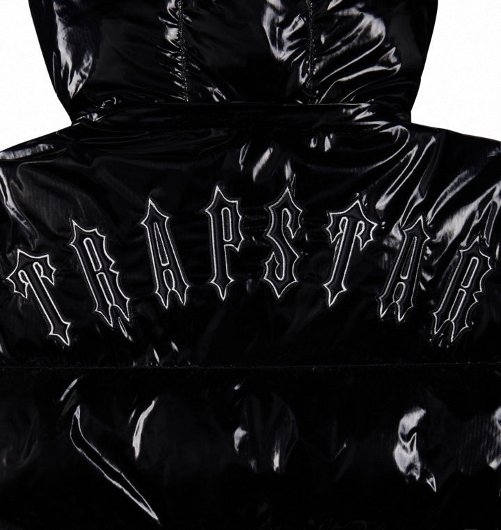 Trapstar Puffer Jacket Shiny Black