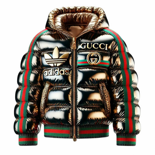 Gucci Collab Shiny Puffer Jacket